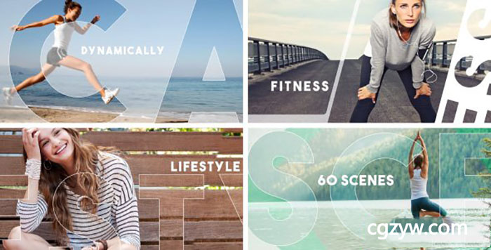 AE模板-动感大标题动画企业宣传幻灯片片头 Best Moments of Life 免费下载