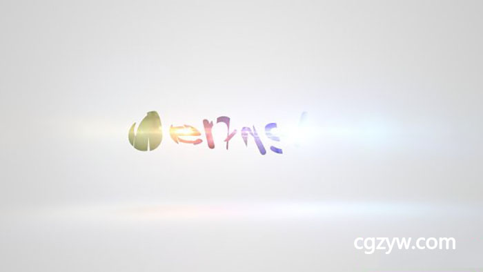 AE模板-简单简洁分割拼贴翻转公司企业Logo展示 Clean Logo Reveal v2 免费下载