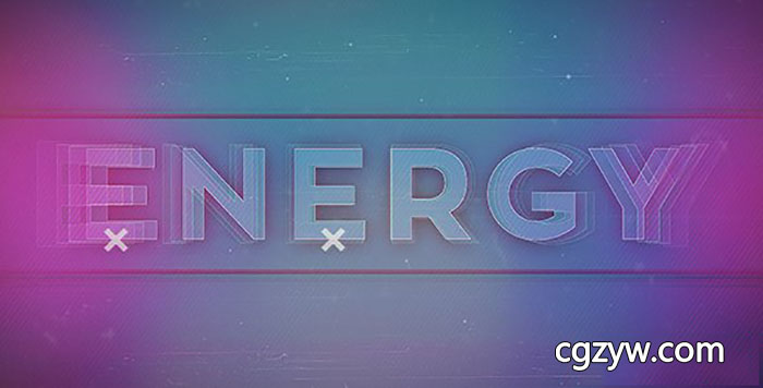 AE模板-极限动感体育运动故障扰乱图文幻灯宣传片 Action Glitch Opener 免费下载