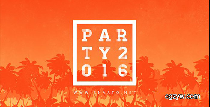 AE模板-时尚动感狂欢派对音乐聚会宣传片 Party Promo 免费下载