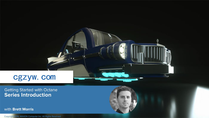 OC渲染器全面基础培训C4D教程Cineversiy – Getting Started with Octane 免费下载