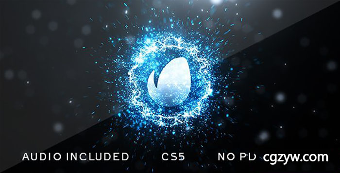 AE模板-华丽粒子线条拖尾旋转碰撞Logo展示 Streak Explosion Logo 免费下载