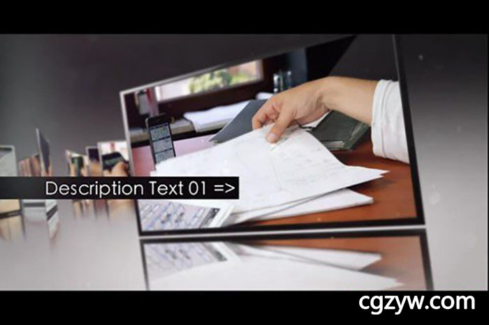 AE模板-产品演示旋转视频展示片头 MotionVFX Wheel of Footage 免费下载