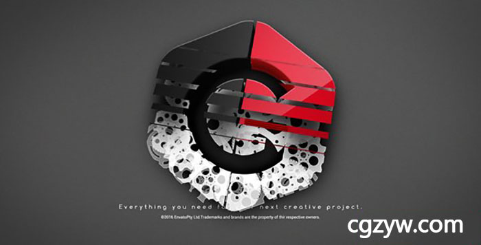 AE模板-机械齿轮建筑师标志Logo展示动画 Gears Logo Ident 免费下载