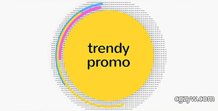 AE模板-现代时尚青春多彩活力栏目包装片头 Trendy Opener 免费下载