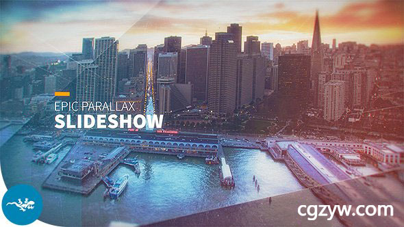 AE模板-大气视差企业产品演示图片展示片头开场 Epic Parallax Slideshow 免费下载