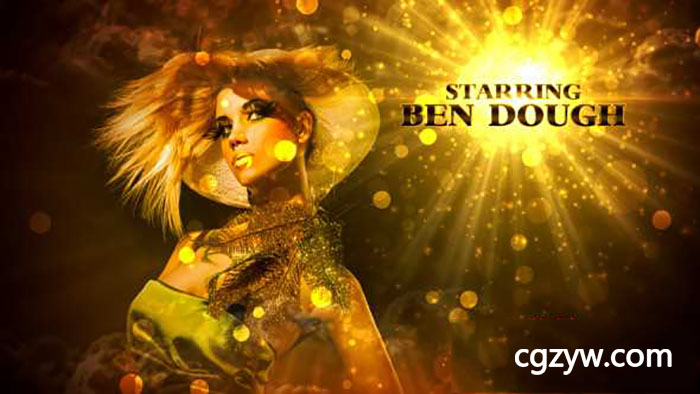 AE模板-金色粒子光效开场史诗大气电影宣传预告片 The Kings Throne – Cinematic Trailer 免费下载