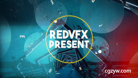 AE模板-现代化图形遮罩文字粒子飘动图片展示 Particle Impressions 免费下载