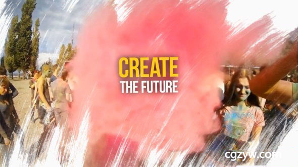 AE模板-创意时尚卡通动态文字标题排版动画 Unique Typography 免费下载