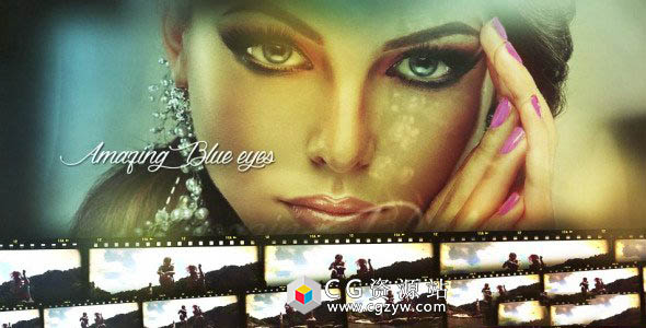 AE模板-优雅浪漫爱情回忆朦胧背景胶片图片视频片头 Romantic Slideshow Opening Titles 免费下载