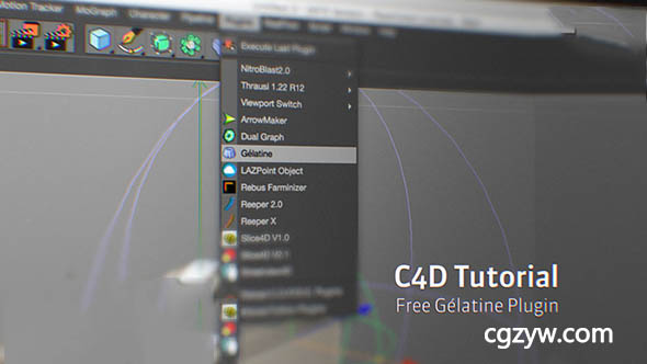 C4D插件-弹性变形效果器插件code.vonc.fr Gélatine Plugin+使用教程免费下载-图片1