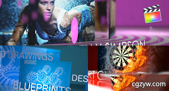 FCPX插件-三维舞台空间摄像机动画图片视频展示 ProTerra 免费下载