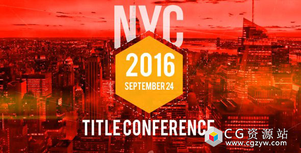 AE模板-公司动态事件活动图片视频展示开场片头 Event Opener 免费下载