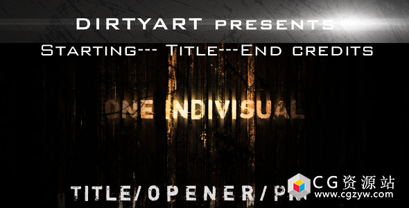 AE模板-电影预告片文字标题开场 Hitch Grunge 免费下载