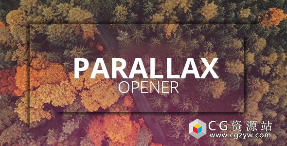 AE模板-三维视差企业宣传片图片开场片头 Slideshow 免费下载