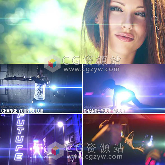 FCPX插件-36种大气镜头变形耀斑光晕特效 PROANA + 使用教程