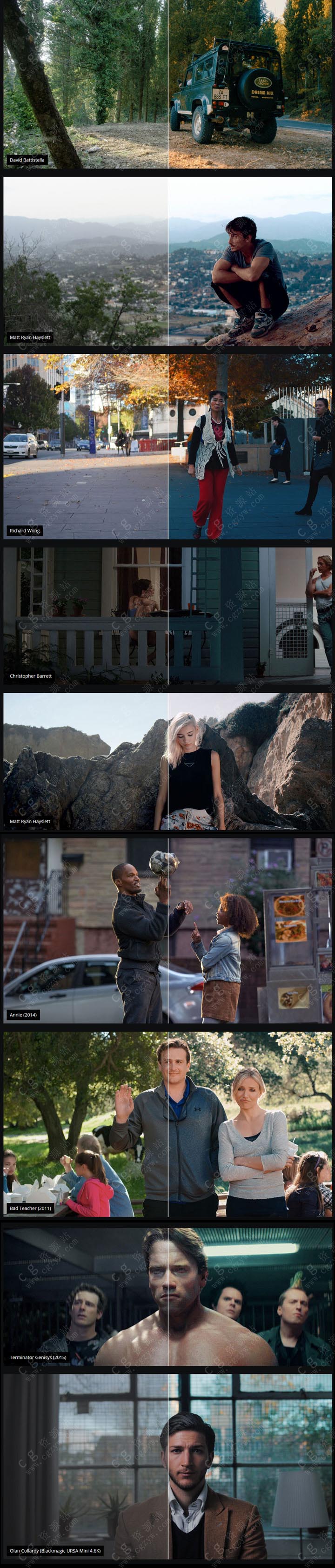 330个好莱坞电影MV宣传片LUTS视频调色预设FCPX/达芬奇/AE/Pr-图片3