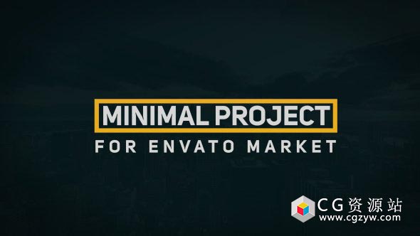 AE模板-20种设计简文字标题动画企业影片包装字幕条动画 免费下载