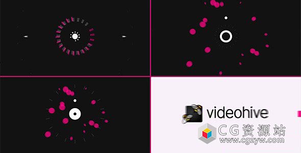 AE模板-图形动画展示logo动画标志片头效果Logo Reveal 免费下载