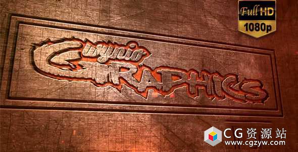 AE模板-公司钢铁标志印章Logo文字展示 Metal Stamp Logo 免费下载