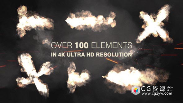 4K视频素材-102组动作枪战电影枪口火焰闪光特效 Muzzle Flash – Real Gun-图片1