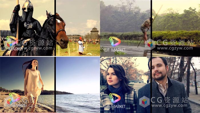 80组LUTs电影调色预设 Lut Market VIVID PRO LUTs Pack(FCPX/达芬奇/AE/Pr等）