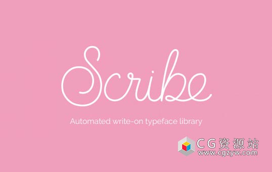 AE脚本-文字描边书写动画 Scribe v2