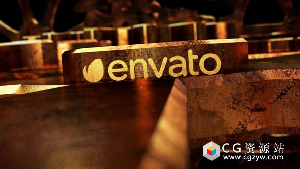 AE模板-齿轮3D标志Logo展示动画 Gear – 3D Logo 免费下载