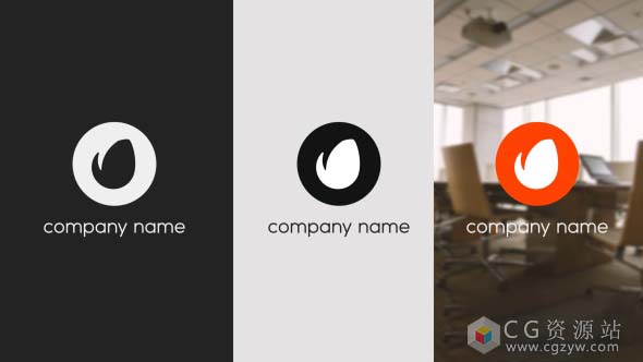 AE模板-现代企业简洁线条Logo展示MG动画 Minimal Logo Reveal