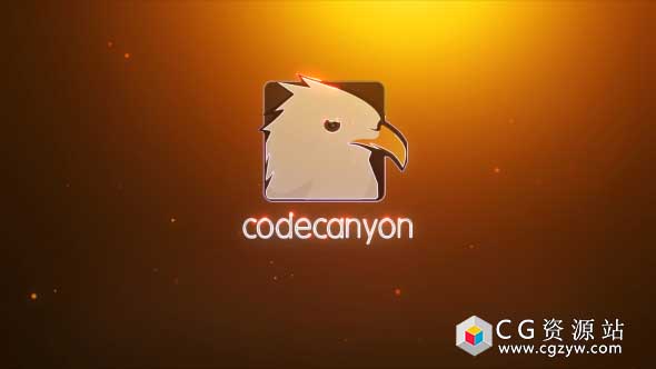 AE模板-闪光电流标志描边Logo动画 Electric Logo免费下载