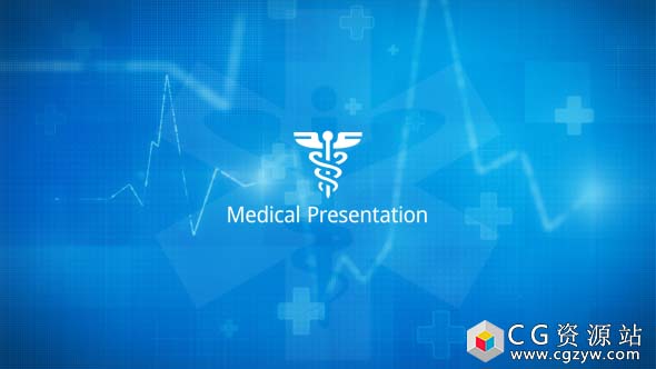 AE模板-医疗介绍医疗医护设施介绍包装片头 Medical Presentation