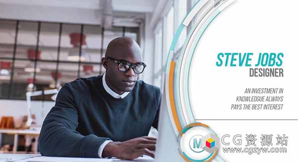 AE模板-AE模版-现代商务企业图文幻灯片展示Corporate Titles