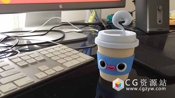 AE合成Cinema 4D渲染物体真实场景教程