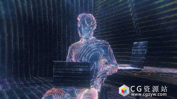 C4D教程-制作酷炫HUD三维扫描线效果 Cinema 4D – Creating Ghost in the Shell Inspired HUD Effect Tutorial