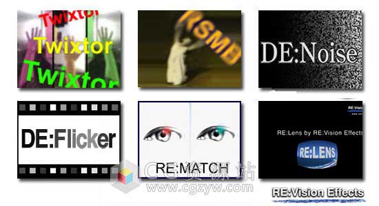 AE/PR视觉特效插件大合集 RevisionFX Effections Plus 17.0 Win
