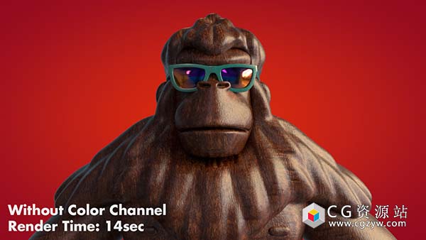 C4DGSG灰猩猩教程关闭全局照明如何提升50%物理渲染速度