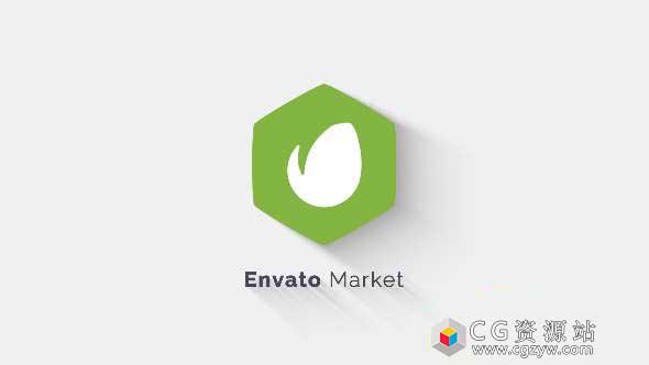 AE模板-优雅公司企业扁平化Logo动画 Short Clean Logo 免费下载