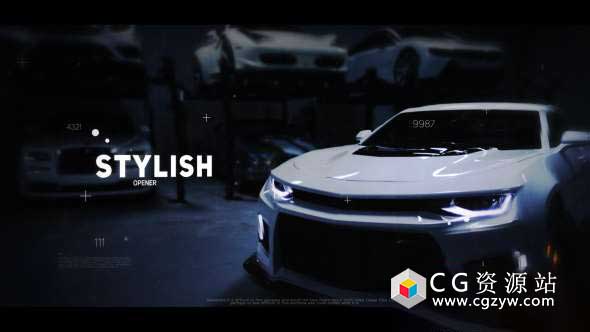 AE模板-城市企业动态图片视差开场 Urban Slideshow