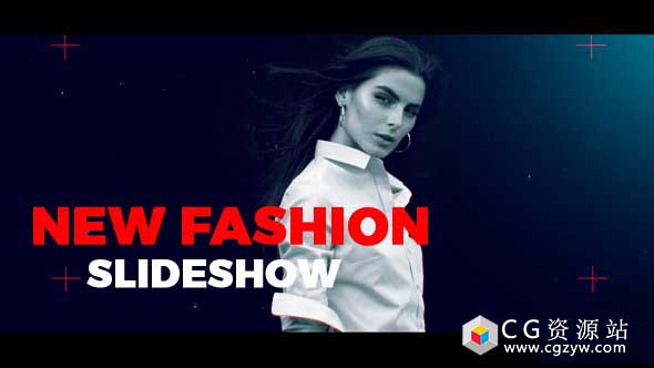 AE模板-时尚复古黑白视频片头包装 Fashion Slideshow