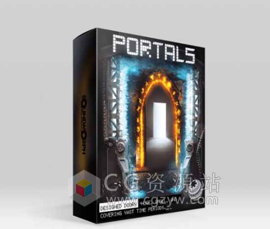 科幻传送门石门开门关门无损音效SoundMorph – Portals