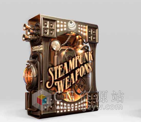未来朋克科幻武器开枪无损音效SoundMorph – steampunk weapons