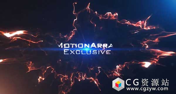 AE模板-震撼大气冲击波字幕标题动画 Pro-titles 34203