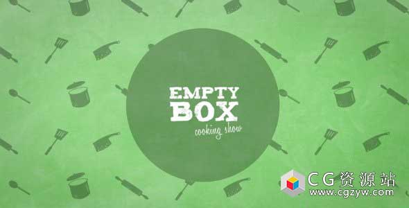 AE模板-厨师美食餐饮片头栏目包装 Cooking Channel