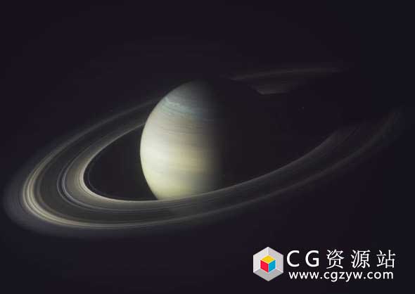 C4D和Octane渲染器制作一个星球光环视频教程Cinema 4D The Deep Void Collection SIX