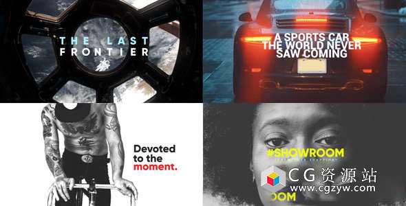 AE模板-文字标题排版动画图片展示 I Love Typography Vol.1