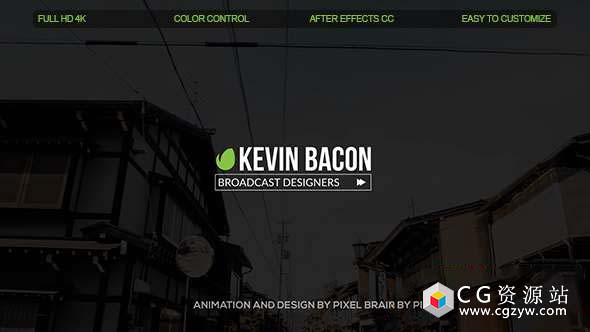 AE模板-23组简洁洁标题文字标题动画 Clean Titles