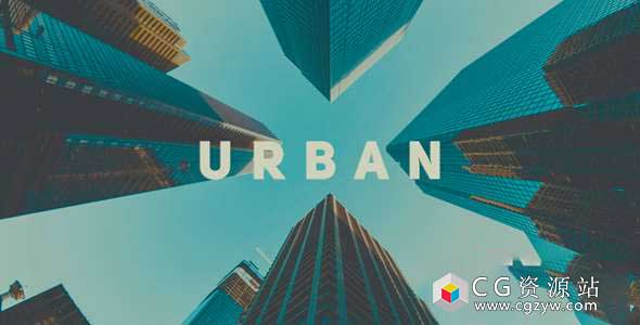 AE模板-动态城市幻灯片视差图片开场 Dynamic Urban Slideshow