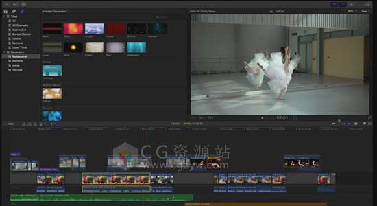 FCPX教程-影片剪辑培训教程 CreativeLive – Final Cut Pro X Bootcamp