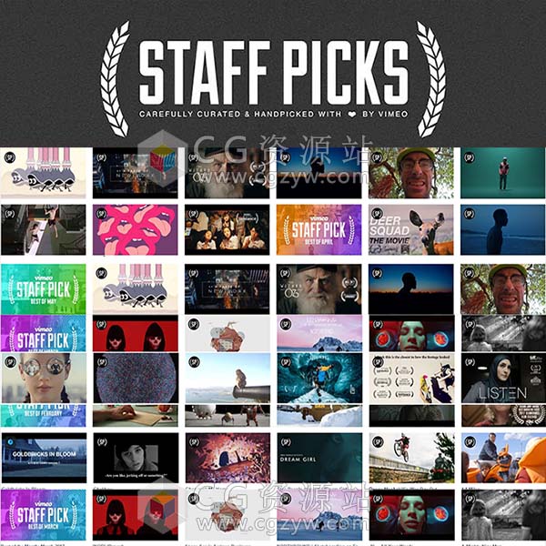 Vimeo STAFF PICKS官方认证创意CG特效动画微电影参考