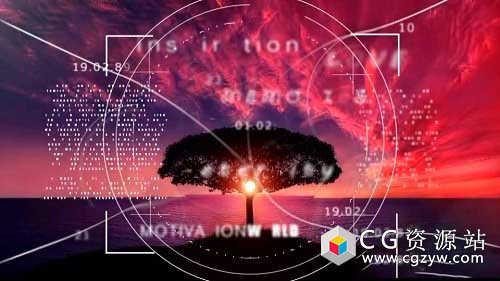 AE模板-电影史诗视差幻灯片旅游活动假期图片开场Epic Parallax Cinematic Slideshow